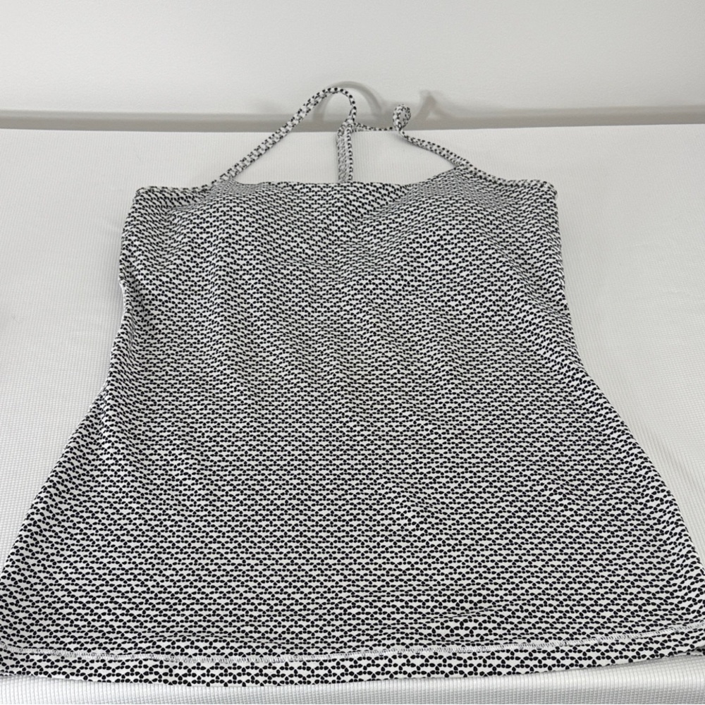 lululemon athletica Black and White Tank Top